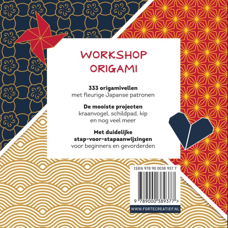 I love Japan / 333 Origami achterkant