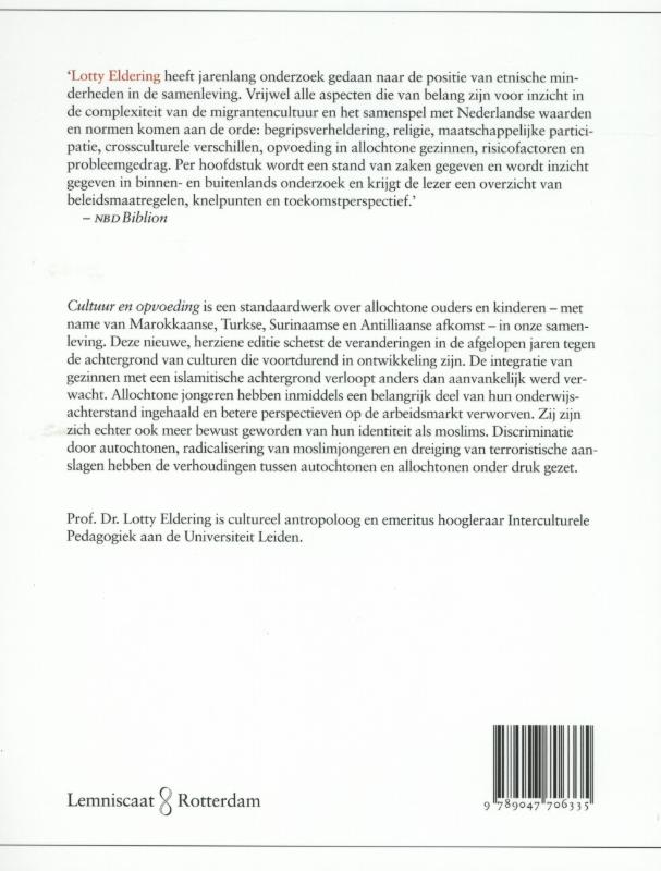 Cultuur en opvoeding achterkant