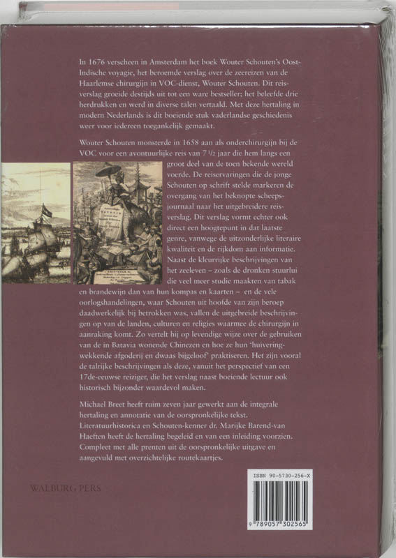 De Oost-Indische voyagie van Wouter Schouten achterkant