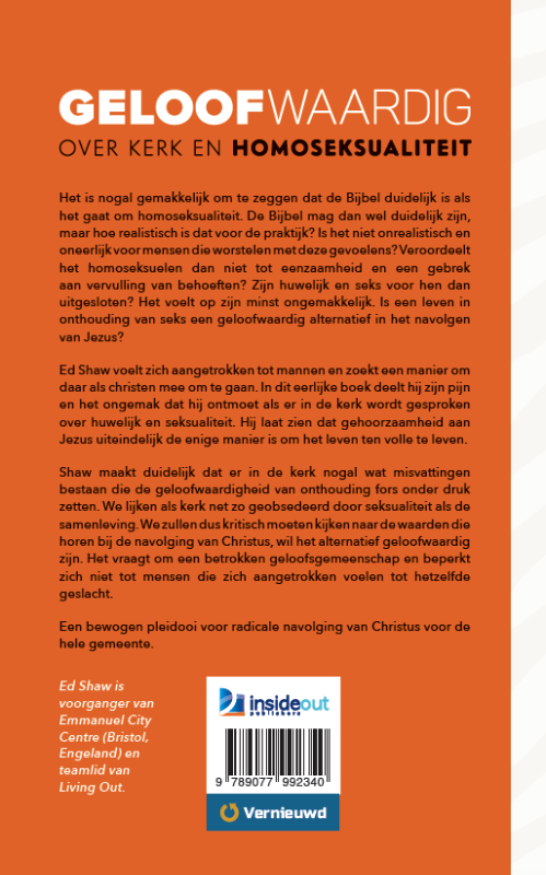 Geloofwaardig achterkant