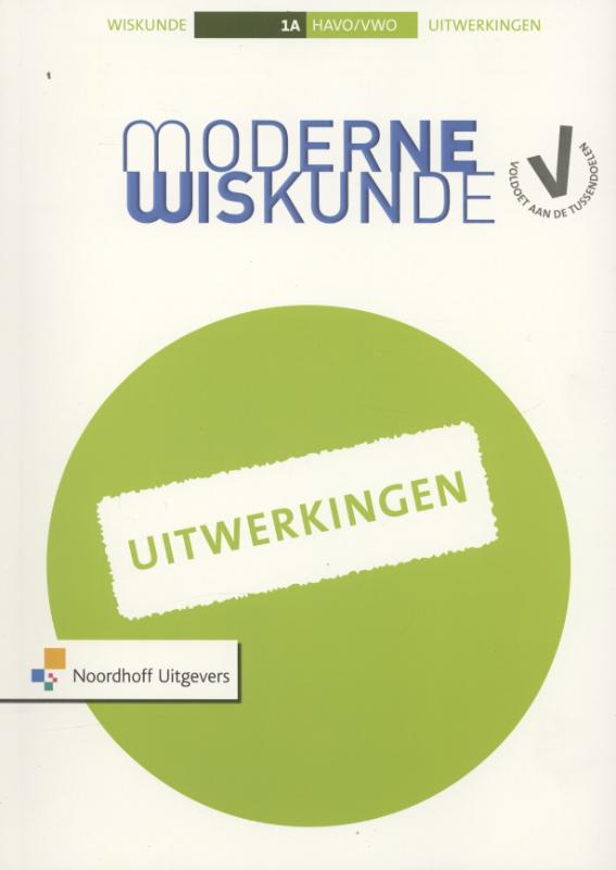 Uitwerkingen 1A havo/vwo Moderne Wiskunde