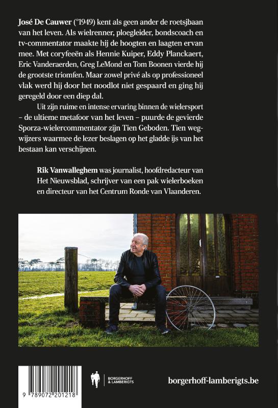 De 10 geboden van José De Cauwer achterkant