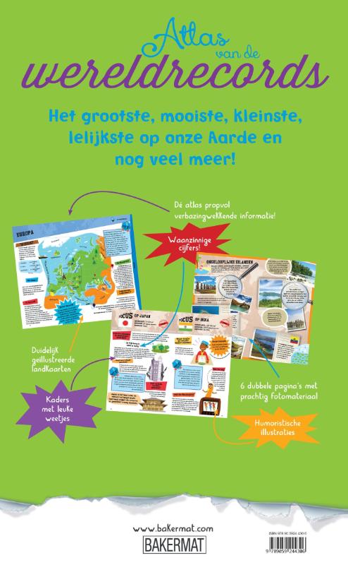 Atlas van de wereldrecords achterkant