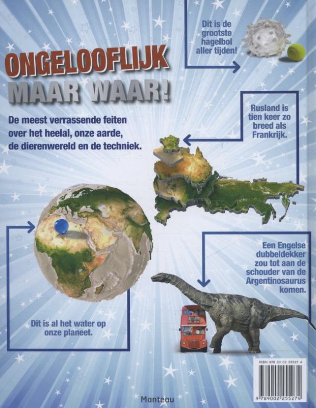 Ongelooflijk maar waar! achterkant