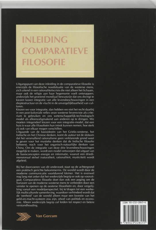 Inleiding comparatieve filosofie achterkant