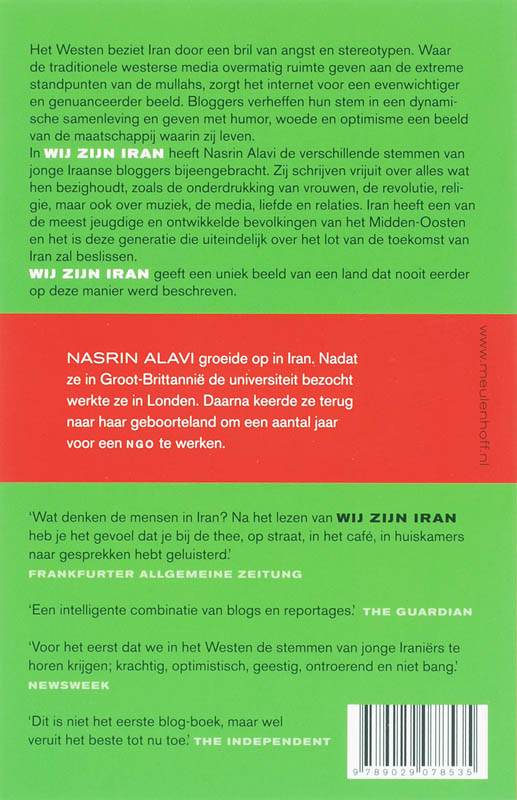 Wij Zijn Iran achterkant