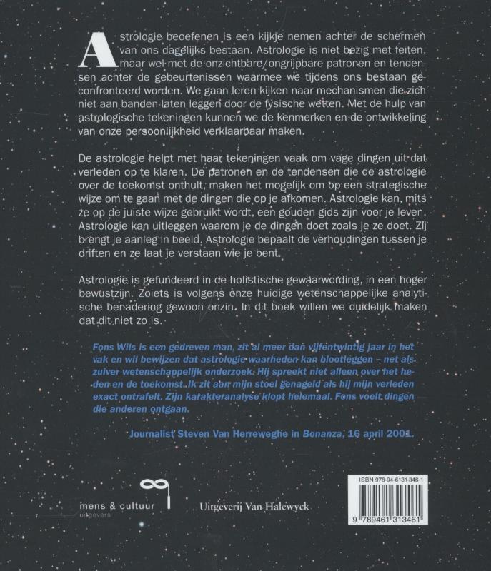 Pragmatische astrologie achterkant