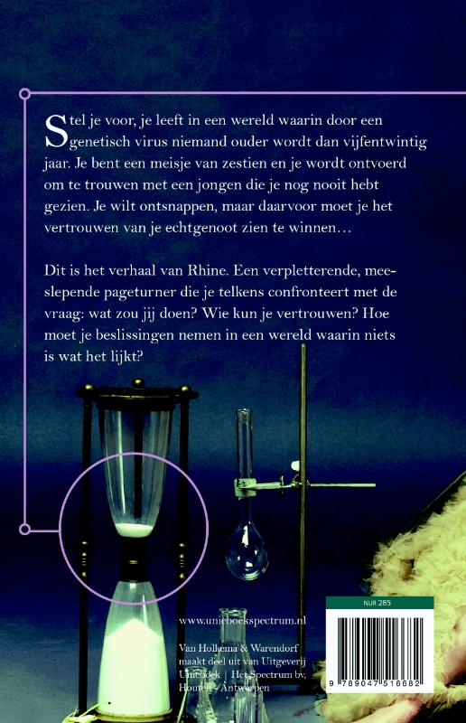 Verwelken / The chemical garden trilogie / 1 achterkant