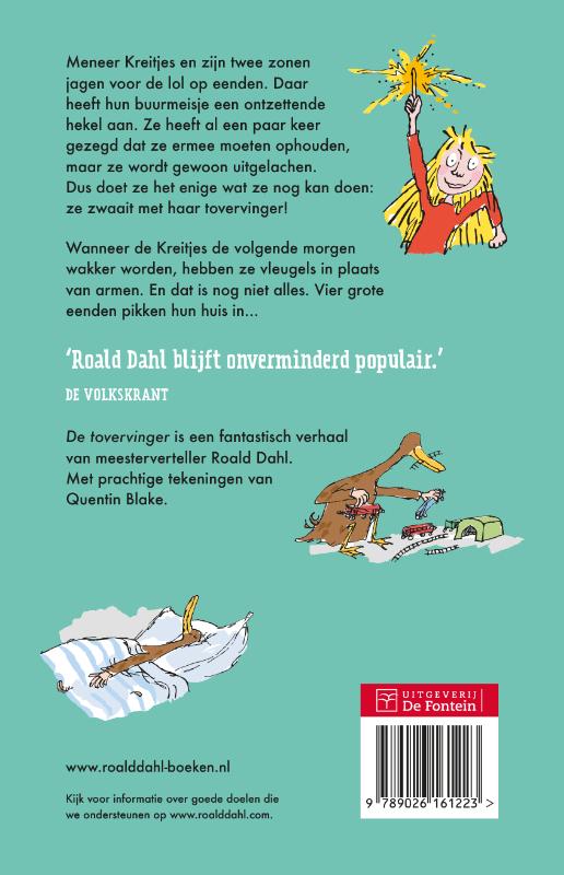 De tovervinger achterkant