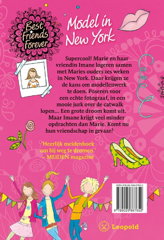 Best Friends Forever - Model in New York achterkant