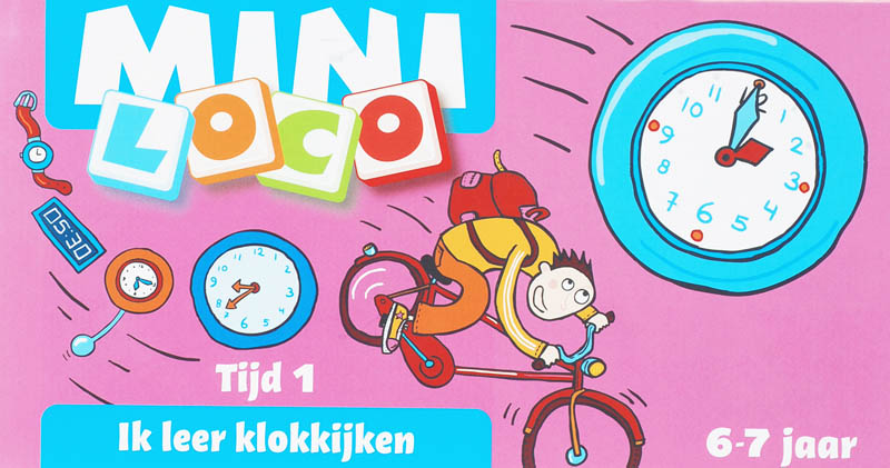 Mini Loco Tijd 1 ik leer klokkijken