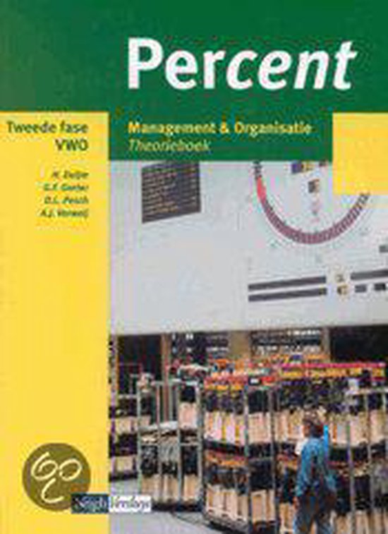 Percent management & organisatie vwo dr 1