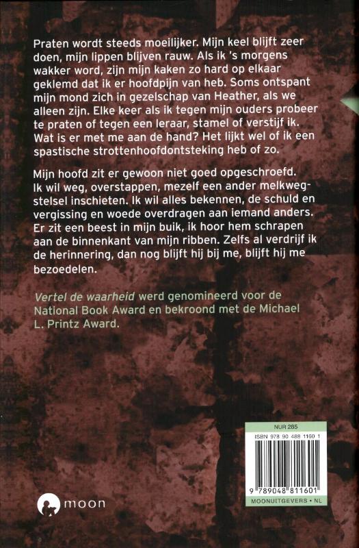 Vertel de waarheid achterkant