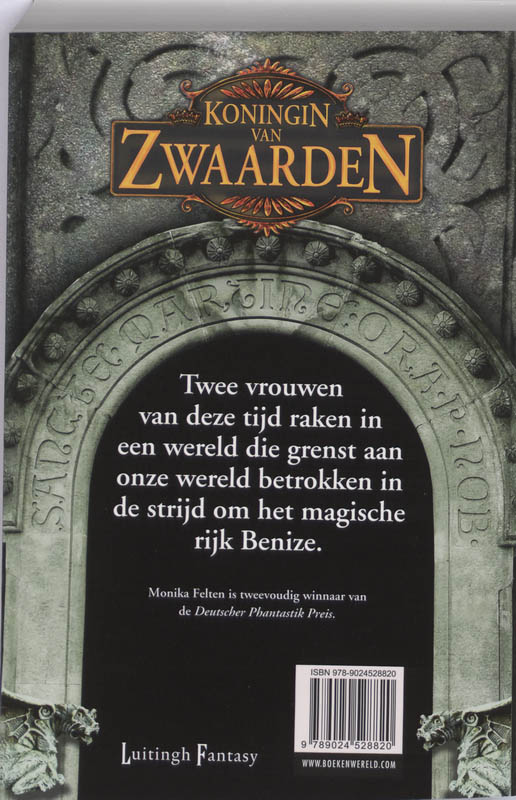 Koningin van Zwaarden achterkant