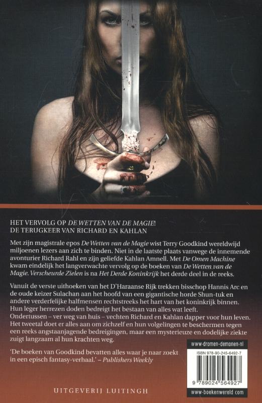 Verscheurde zielen / Richard & Kahlan / 3 achterkant