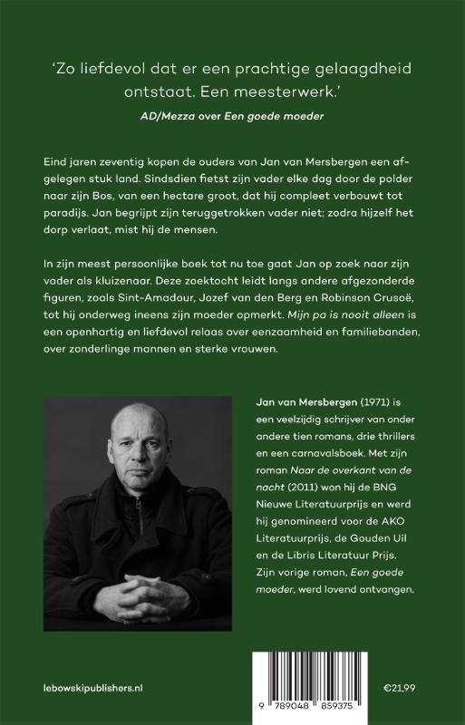 Mijn pa is nooit alleen achterkant