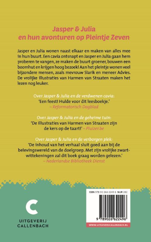 Jasper & Julia Omnibus achterkant
