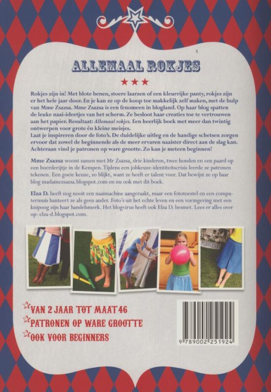 Allemaal rokjes achterkant