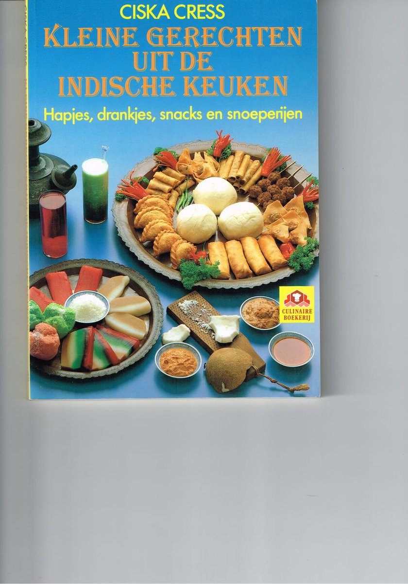 Kleine gerechten van indische keuken