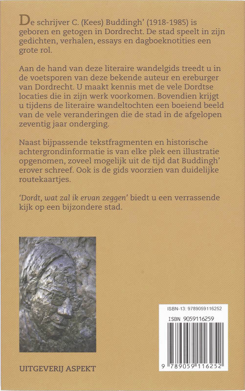 'Dordt, wat zal ik ervan zeggen' achterkant