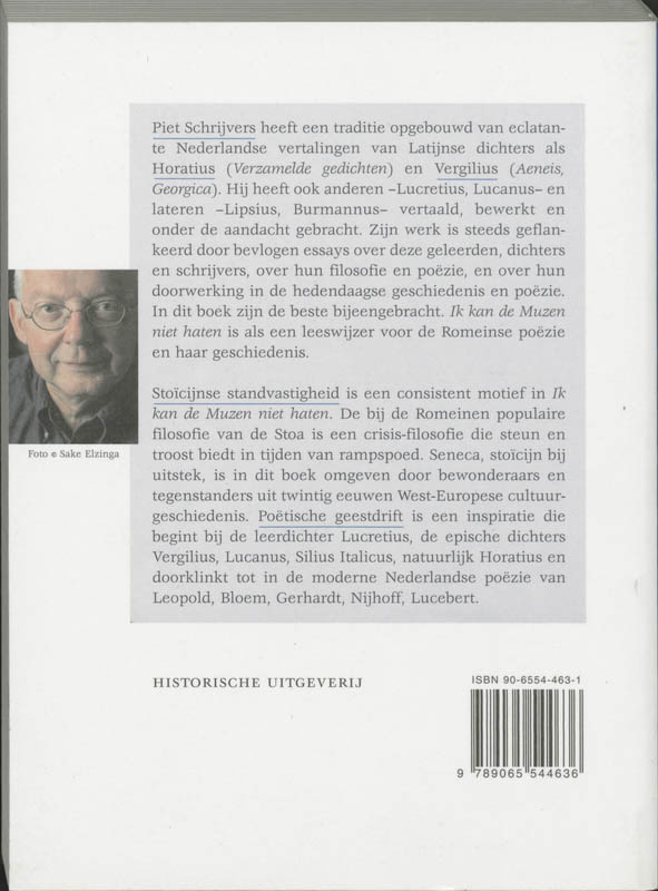 Ik kan de muzen niet haten achterkant