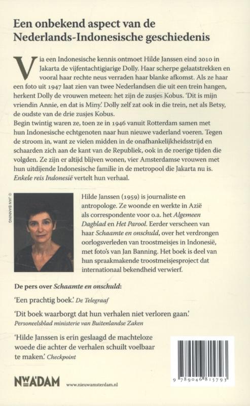 Enkele reis Indonesië achterkant