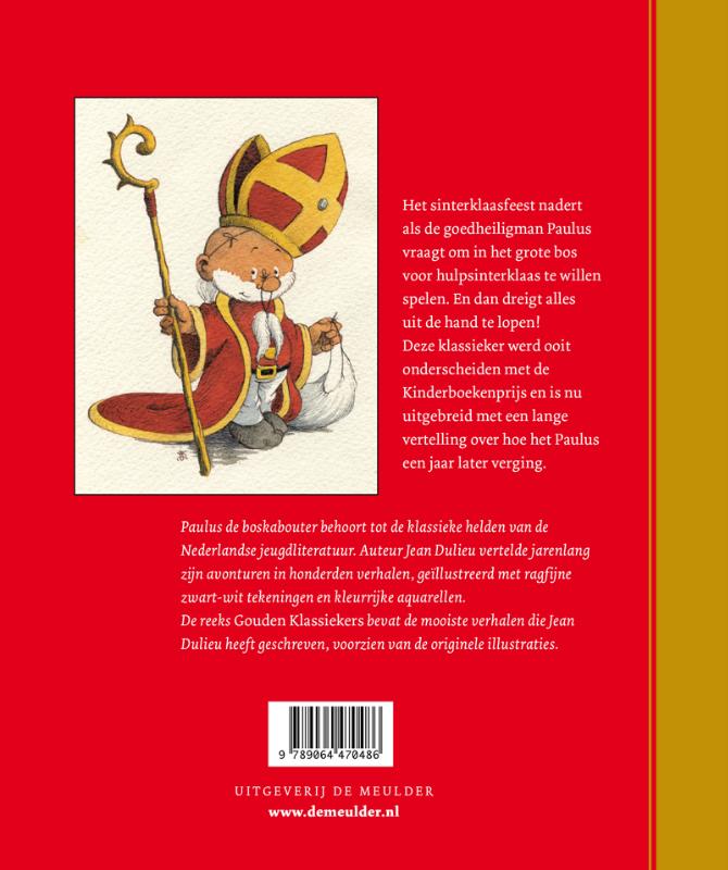 Paulus de hulpsinterklaas / Paulus de boskabouter Gouden Klassiekers / 1 achterkant