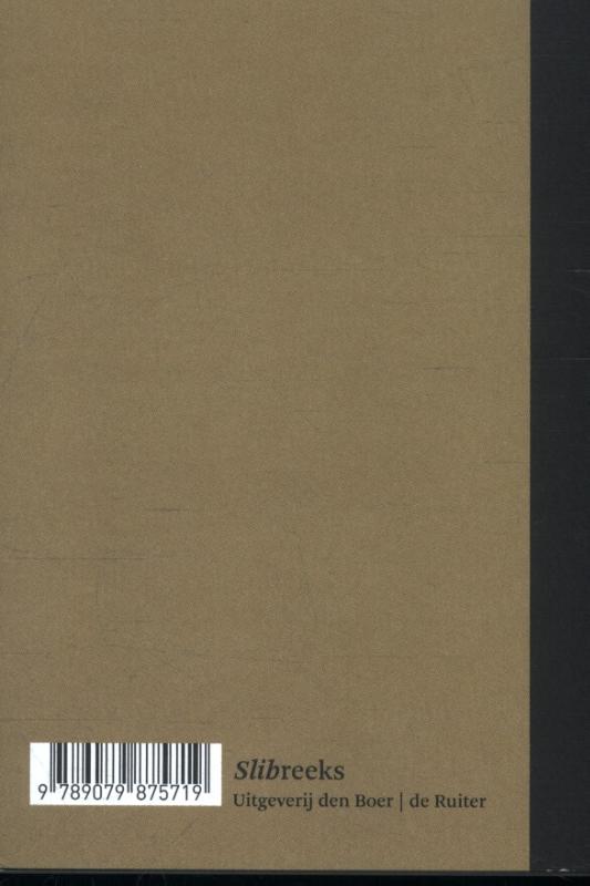 Postuum. Een lofzang / Slibreeks / 147 achterkant