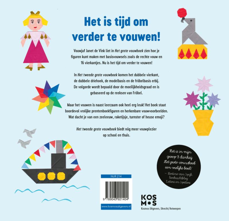 Het tweede grote vouwboek achterkant