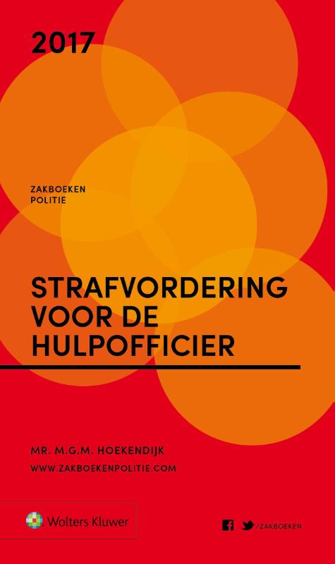 Zakboek strafvordering voor de hulpofficier van justitie 2017