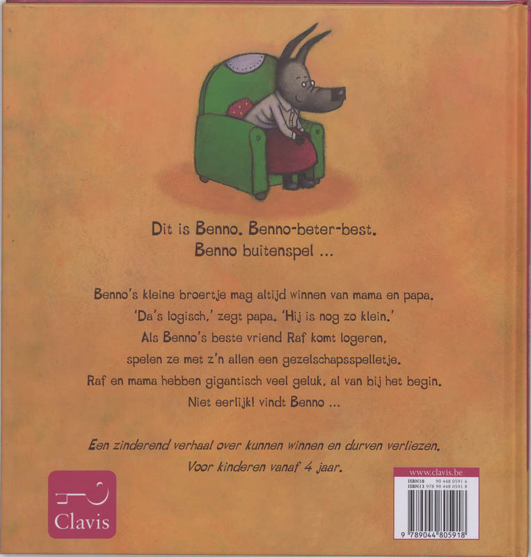 Benno Buitenspel achterkant