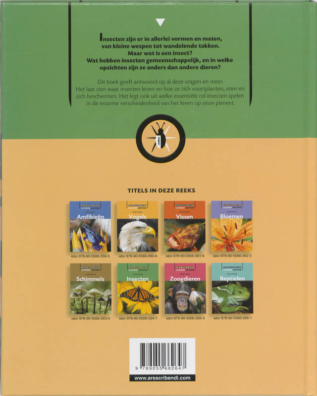 Insecten / Levende natuur achterkant