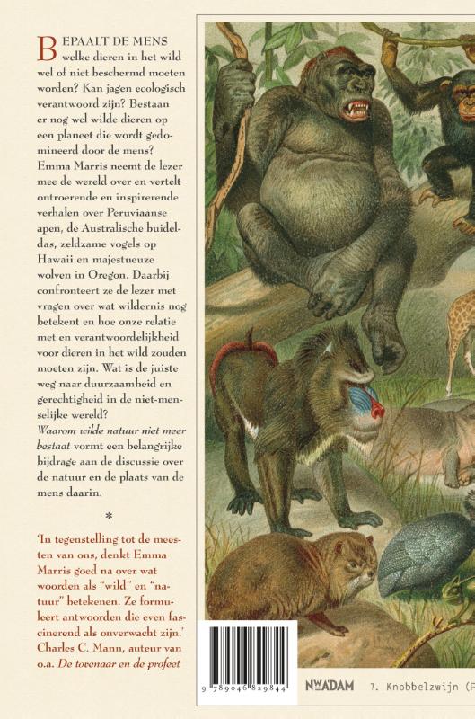 Waarom wilde natuur niet meer bestaat achterkant