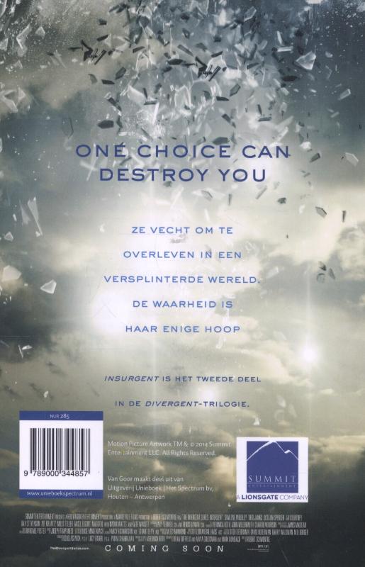 Insurgent / Divergent / 2 achterkant