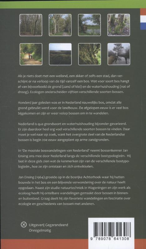 De mooiste boswandelingen van Nederland achterkant