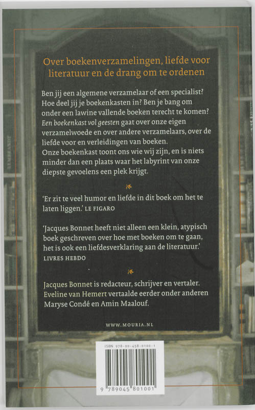 Een Boekenkast Vol Geesten achterkant