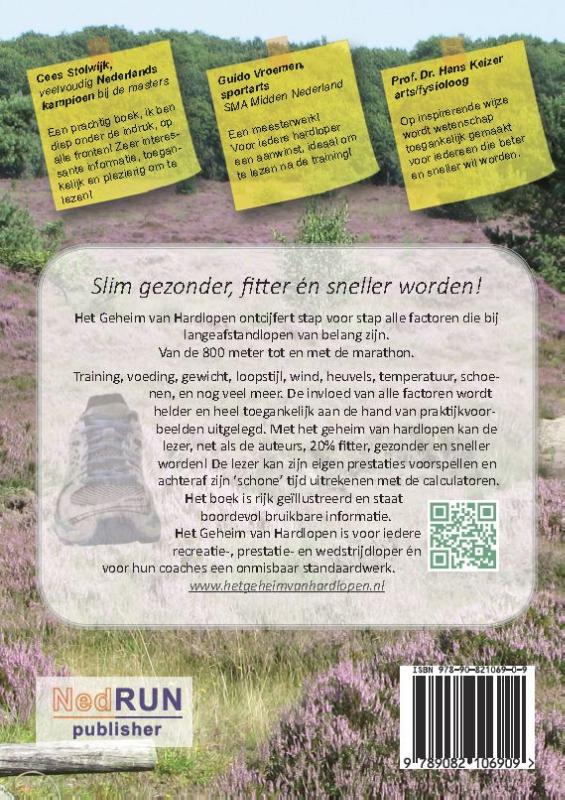 Het geheim van hardlopen achterkant