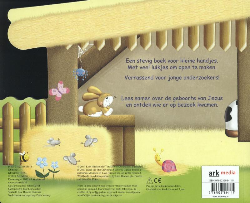 De kerststal achterkant