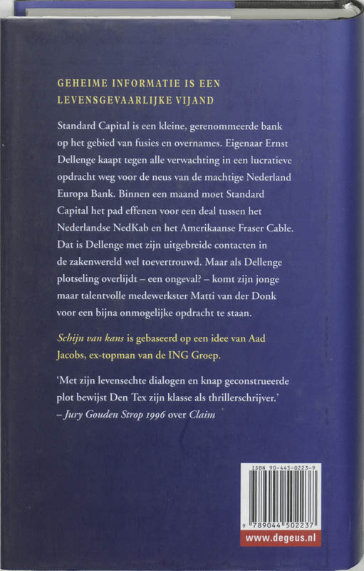 Schijn Van Kans Geb achterkant