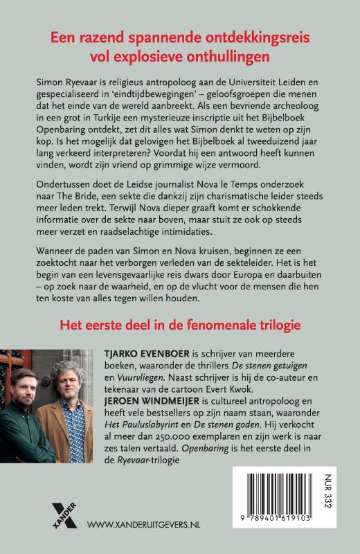 Openbaring / Ryevaar / 1 achterkant