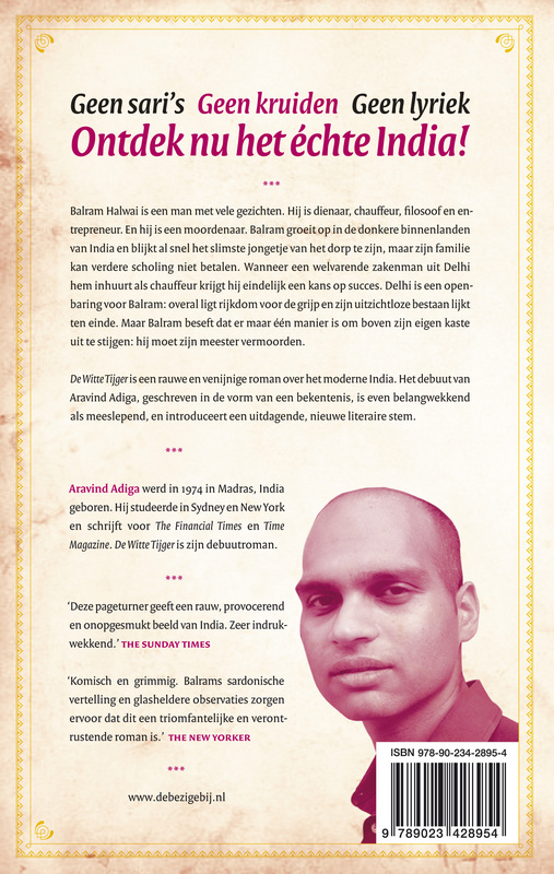 De Witte Tijger achterkant