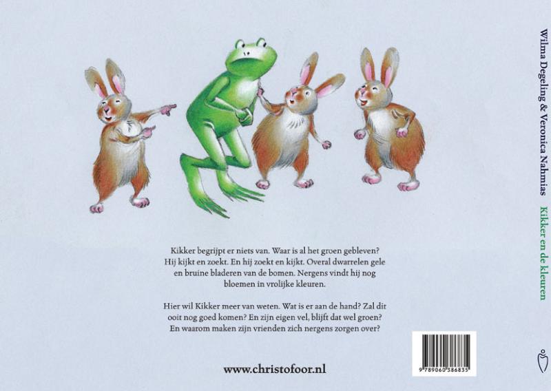 Kikker en de kleuren achterkant