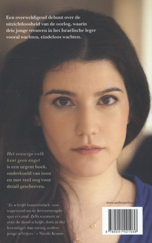 Het eeuwige volk kent geen angst achterkant