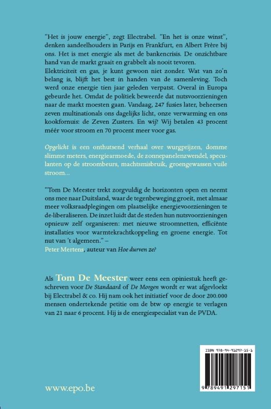 Opgelicht achterkant