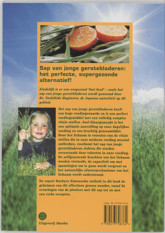 Het Groene Wonder achterkant