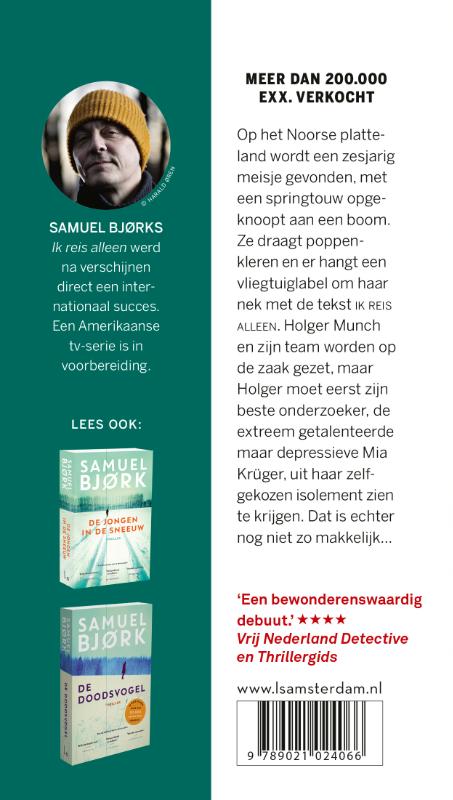 Ik reis alleen / Munch & Kruger / 1 achterkant