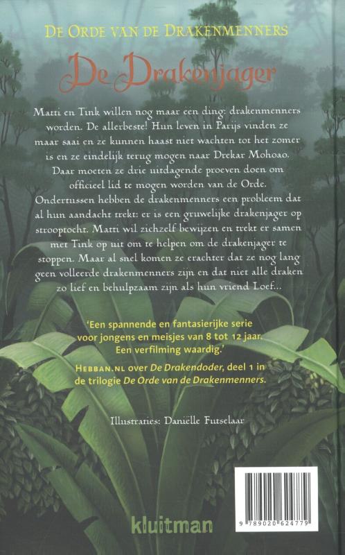 De drakenjager / De orde van de drakenmenners / 2 achterkant