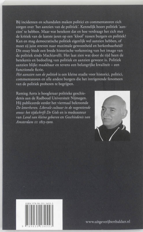 Aanzien Van De Politiek achterkant