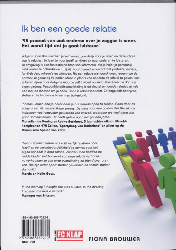 Ik ben een goede relatie achterkant