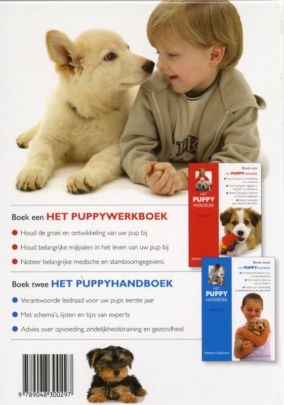 De puppygids achterkant